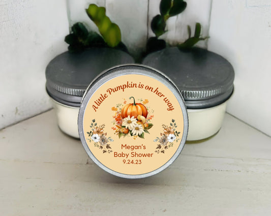 A Little Pumpkin Is On Her Way - Set of 12