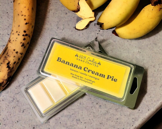 Banana Cream Pudding - Wax Melt Snap Bar