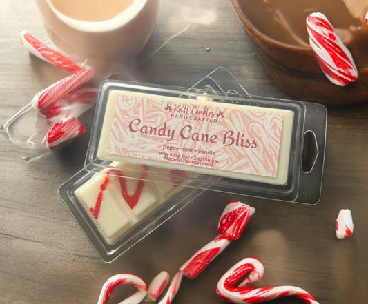 Candy Cane Bliss - Wax Melt Snap Bar