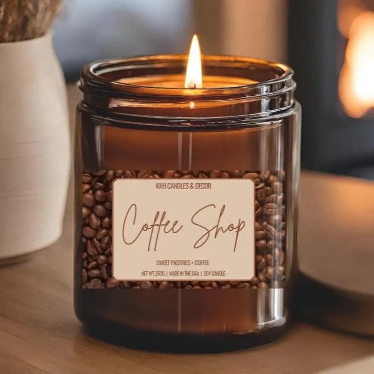 Coffee Shop - Amber Jar