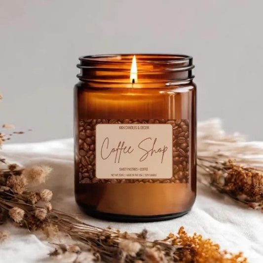 Coffee Shop - Amber Jar