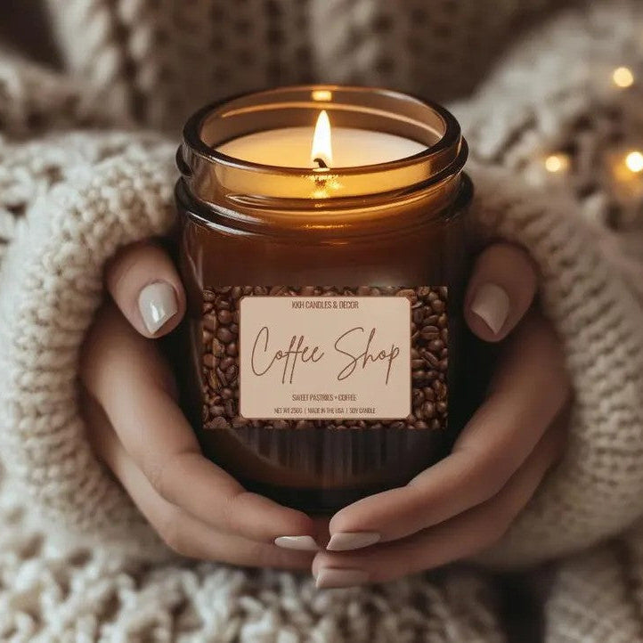Coffee Shop - Amber Jar