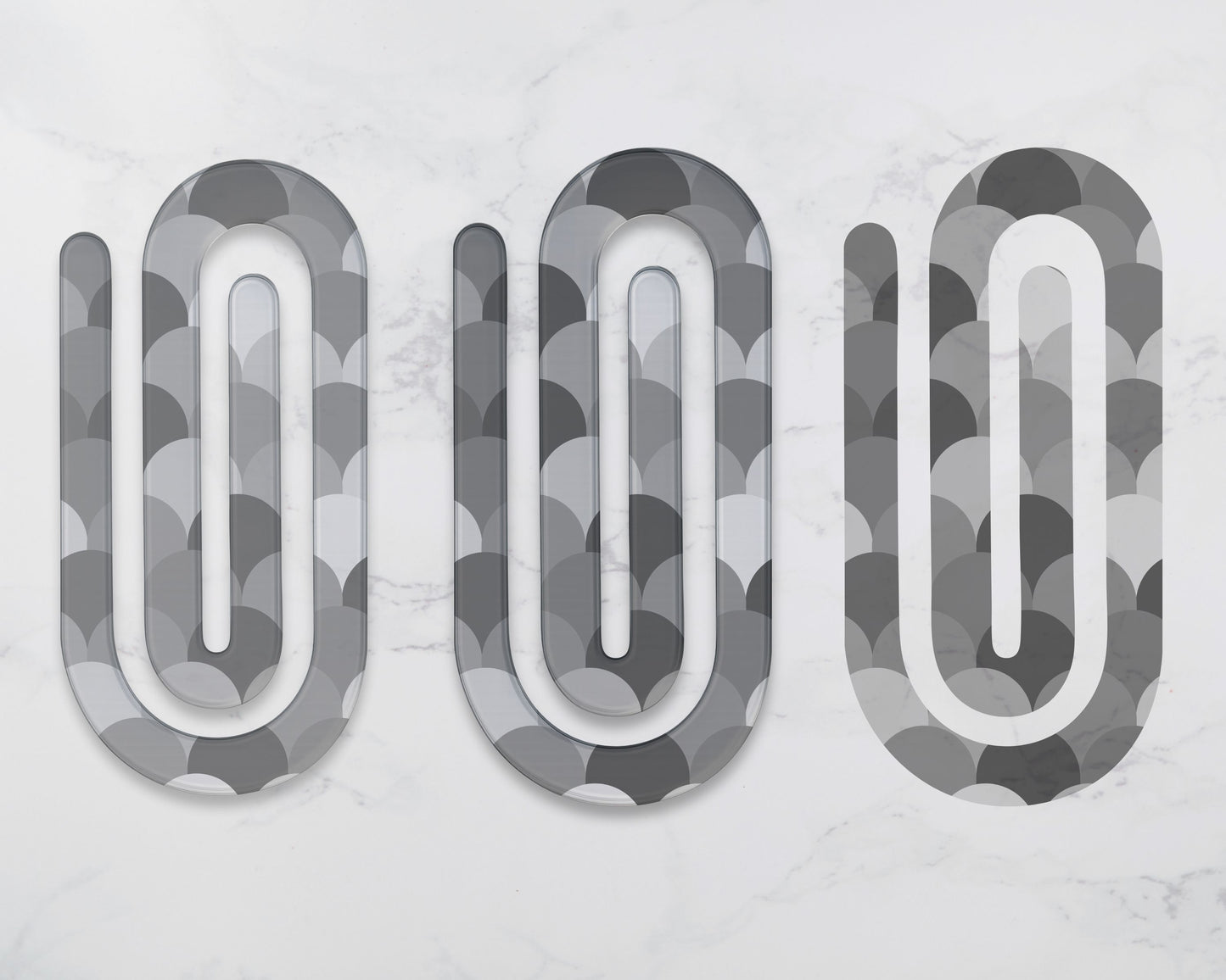 Gray Arches Jumbo Paperclip