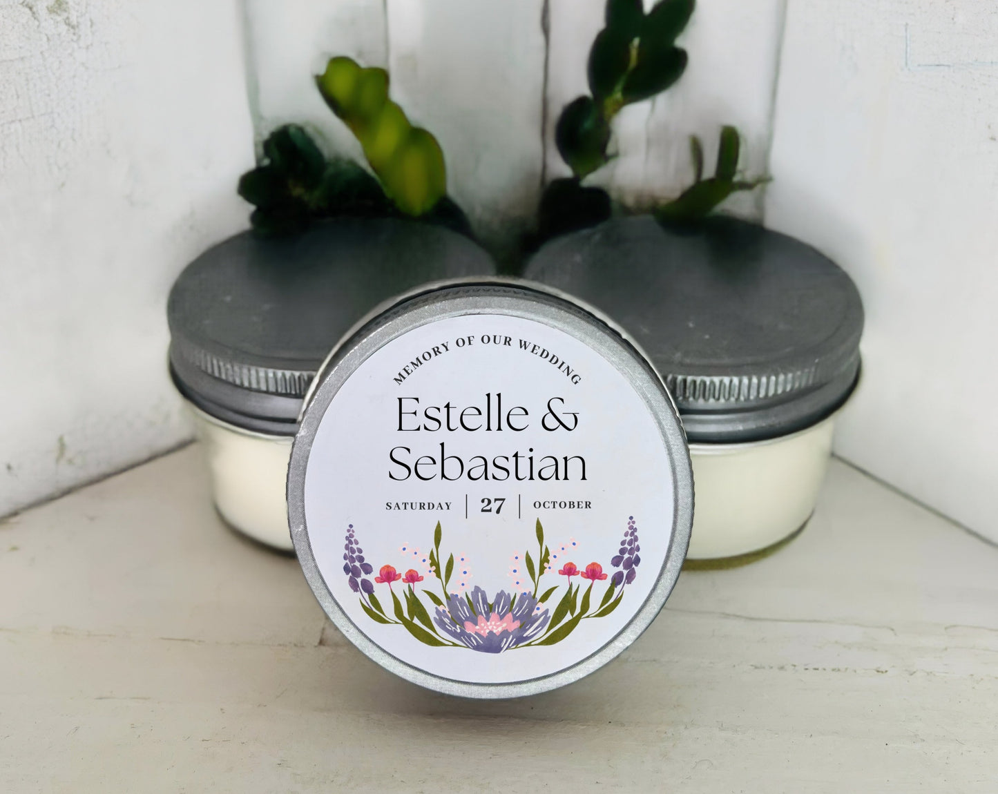 Wildflower Memory Of Our Wedding - Set of 12