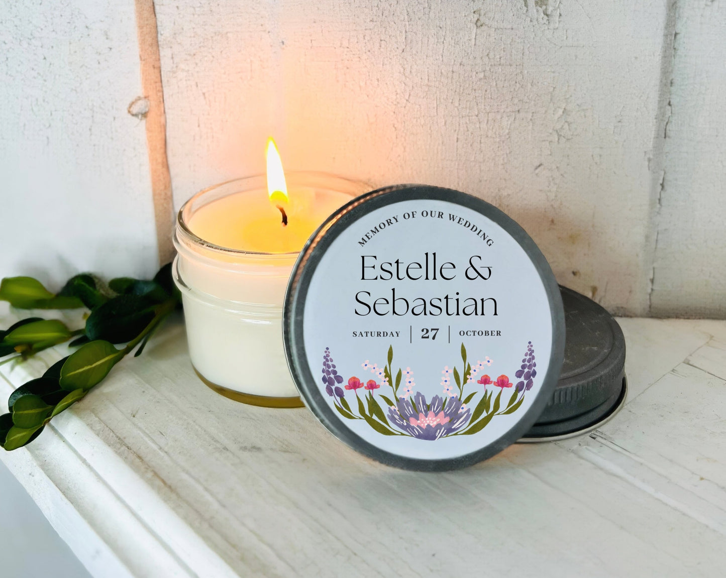 Wildflower Memory Of Our Wedding - Set of 12