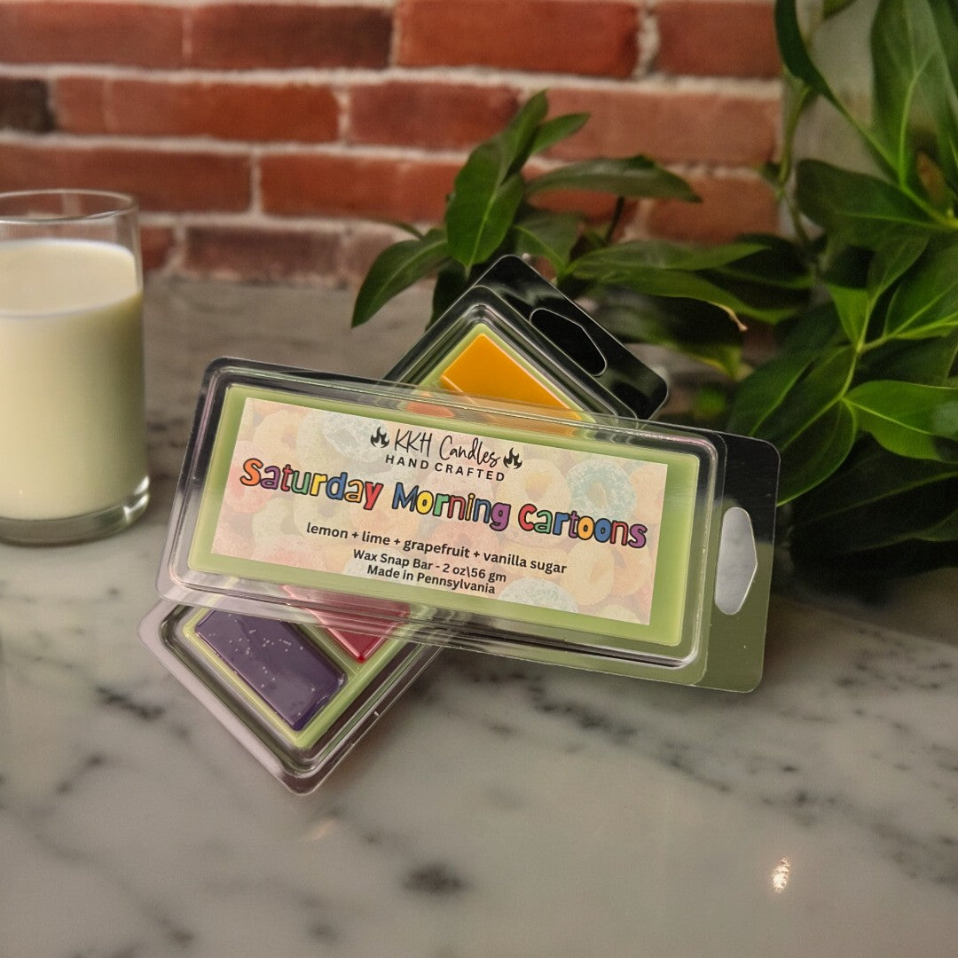 Saturday Morning Cartoons - Wax Melt Snap Bar