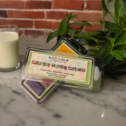 Saturday Morning Cartoons - Wax Melt Snap Bar