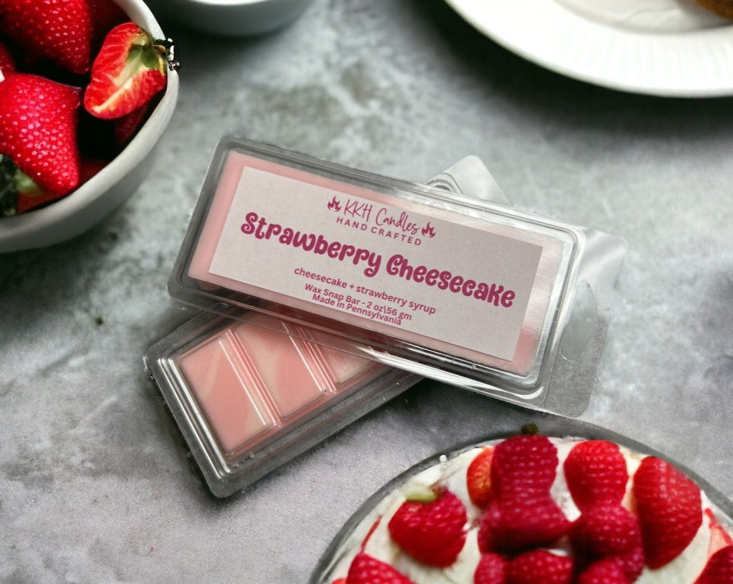 Strawberry Cheesecake - Wax Melt Snap Bar