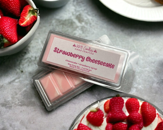 Strawberry Cheesecake - Wax Melt Snap Bar