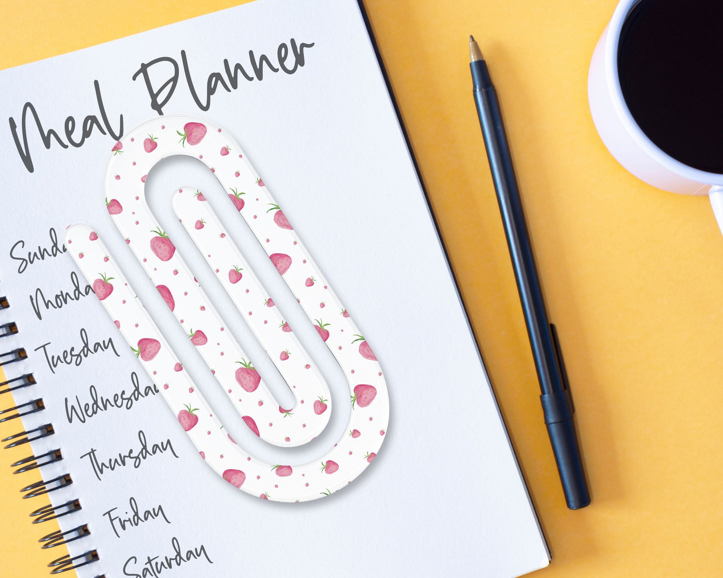 Strawberry Jumbo Paperclip