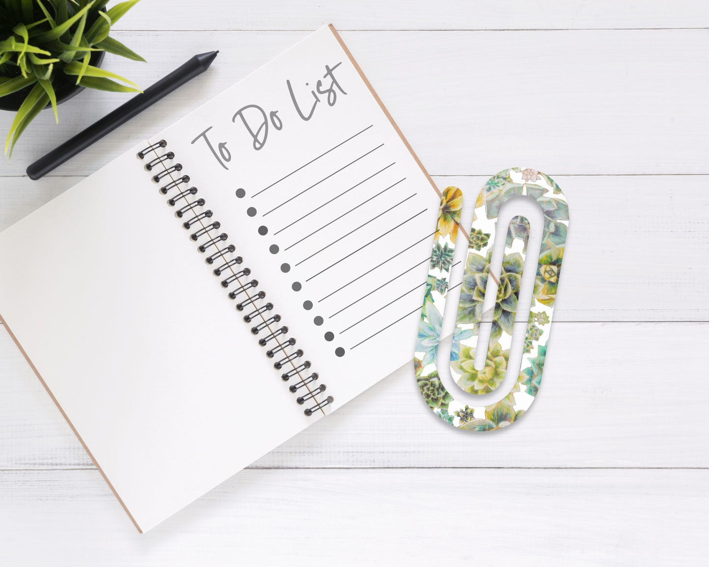 Succulent Jumbo Paperclip