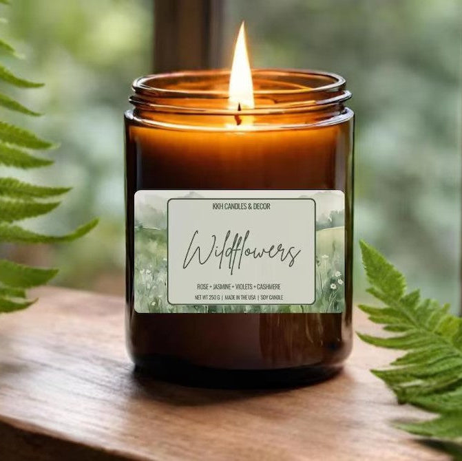 Wildflowers - Amber Jar