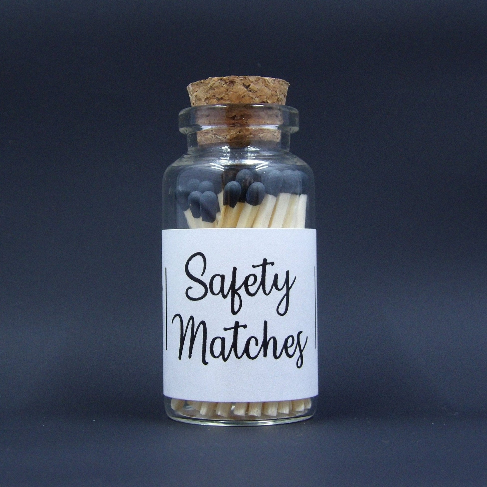 Black Apothecary Safety Matches - KKH Candles