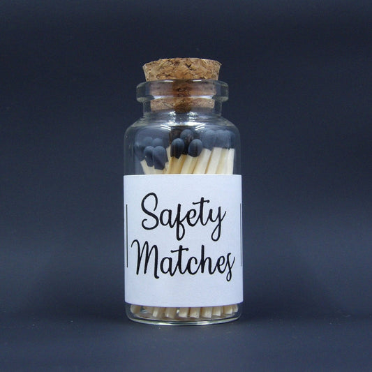 Black Apothecary Safety Matches - KKH Candles