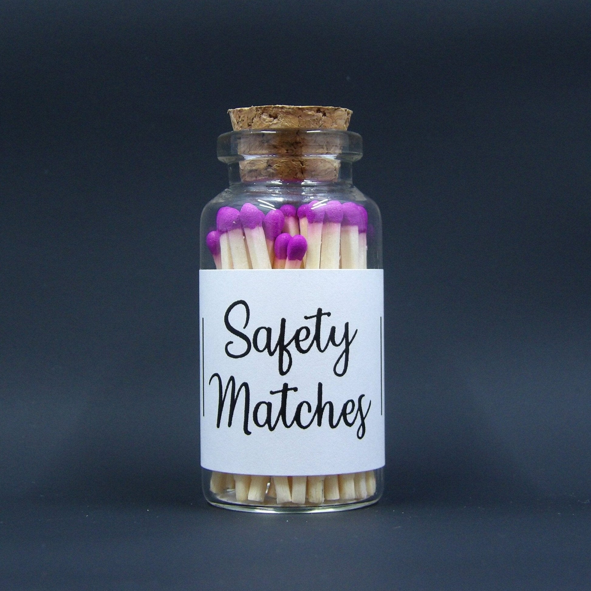 Hot Pink Apothecary Safety Matches - KKH Candles