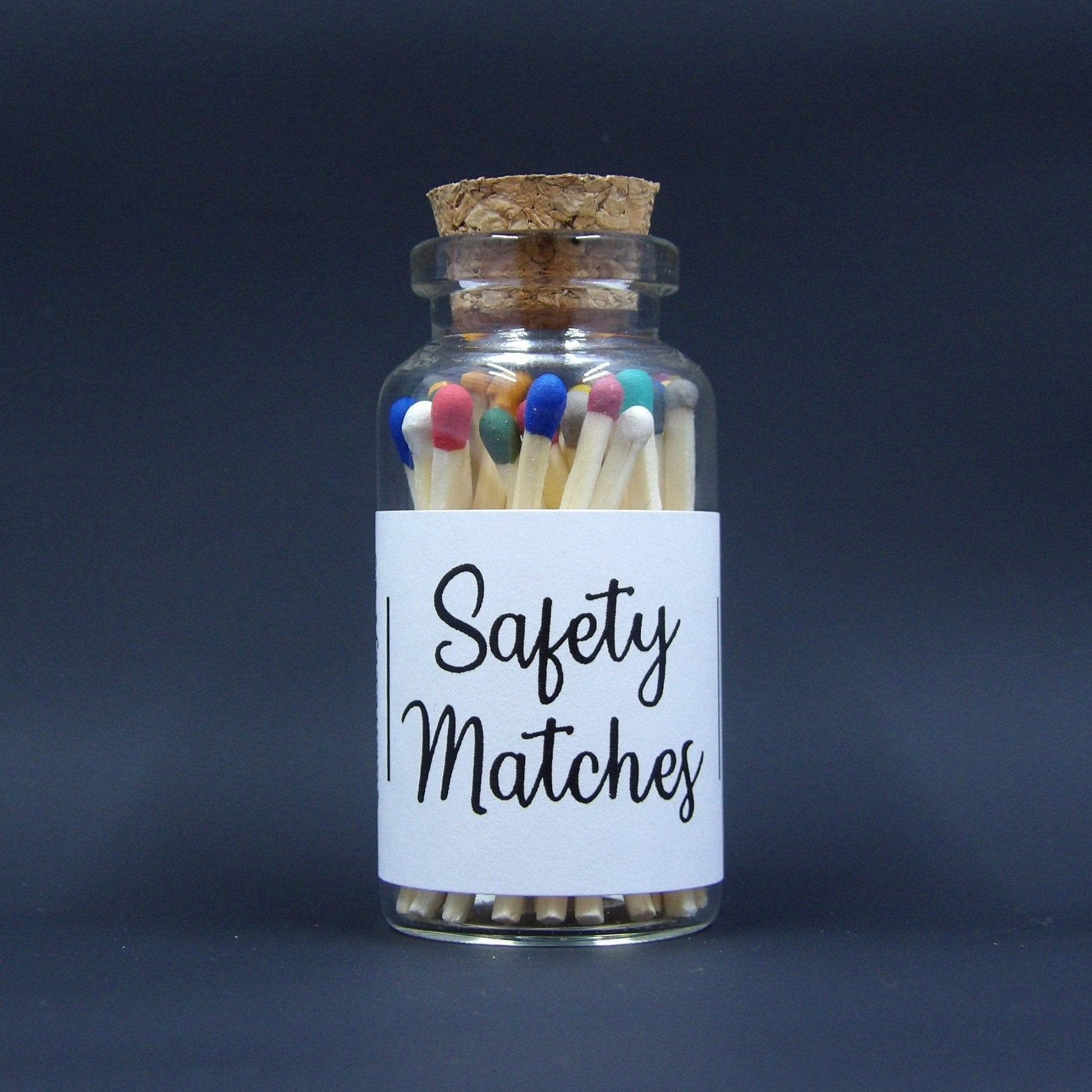 Multi-Color Apothecary Safety Matches - KKH Candles