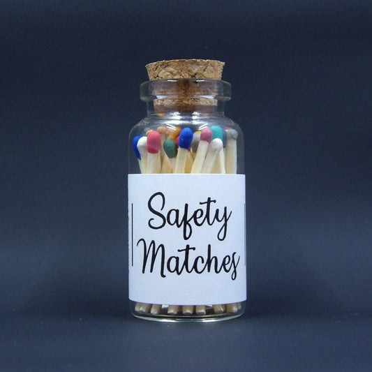 Multi-Color Apothecary Safety Matches - KKH Candles