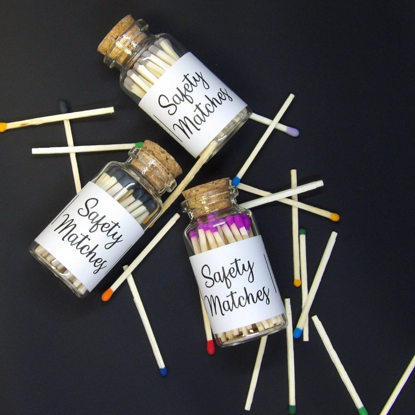 White Apothecary Safety Matches - KKH Candles