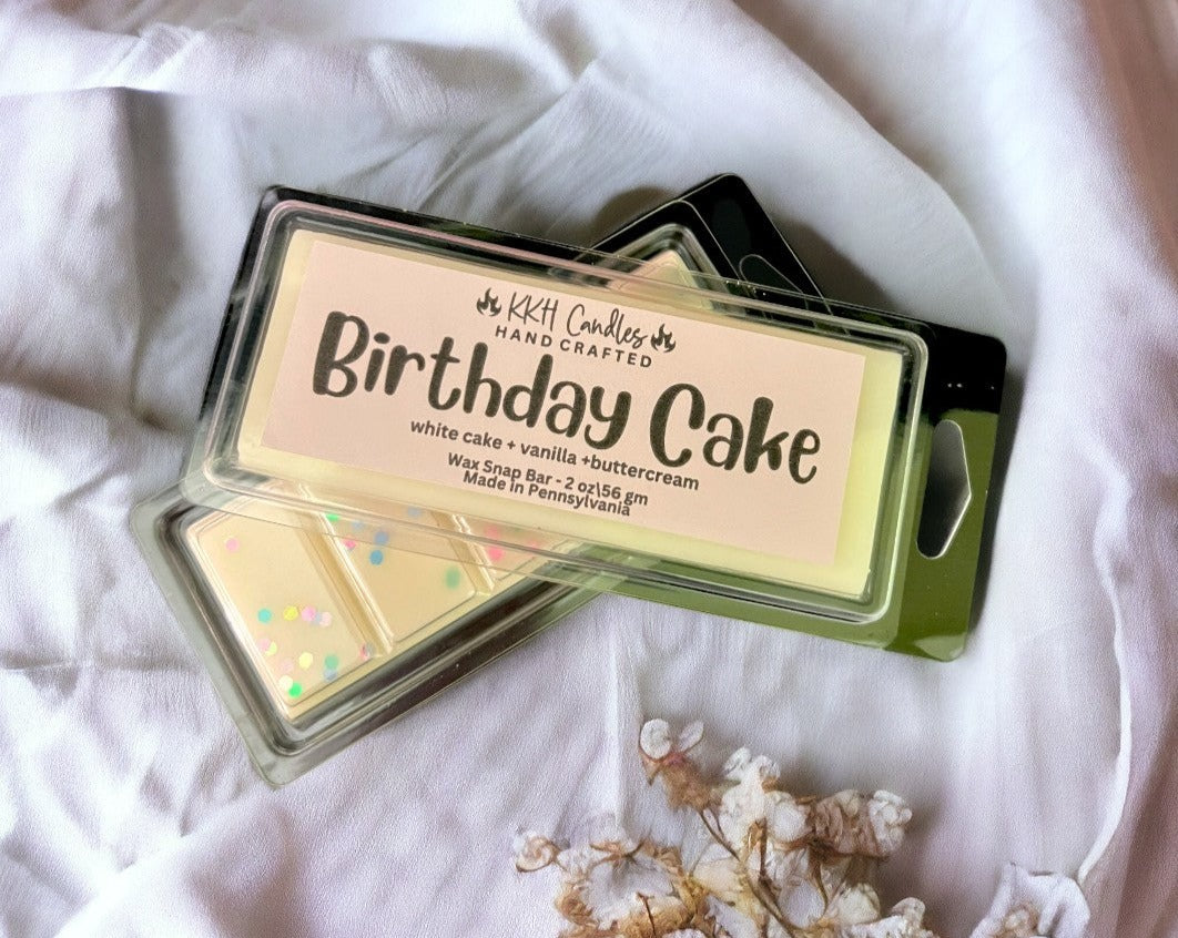 Birthday Cake - Wax Snap Bar