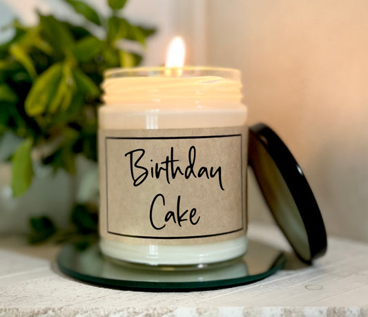 Birthday Cake - Custom Scented Candle