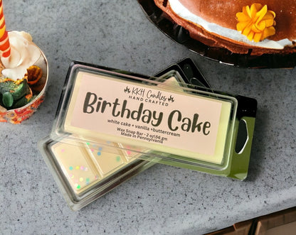 Birthday Cake - Wax Snap Bar
