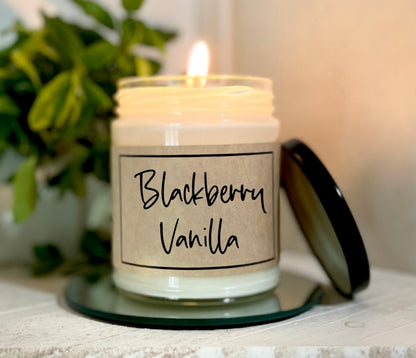 Blackberry Vanilla - Soy Candle