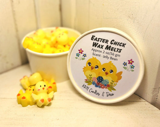 Easter Chicks - Wax Embed