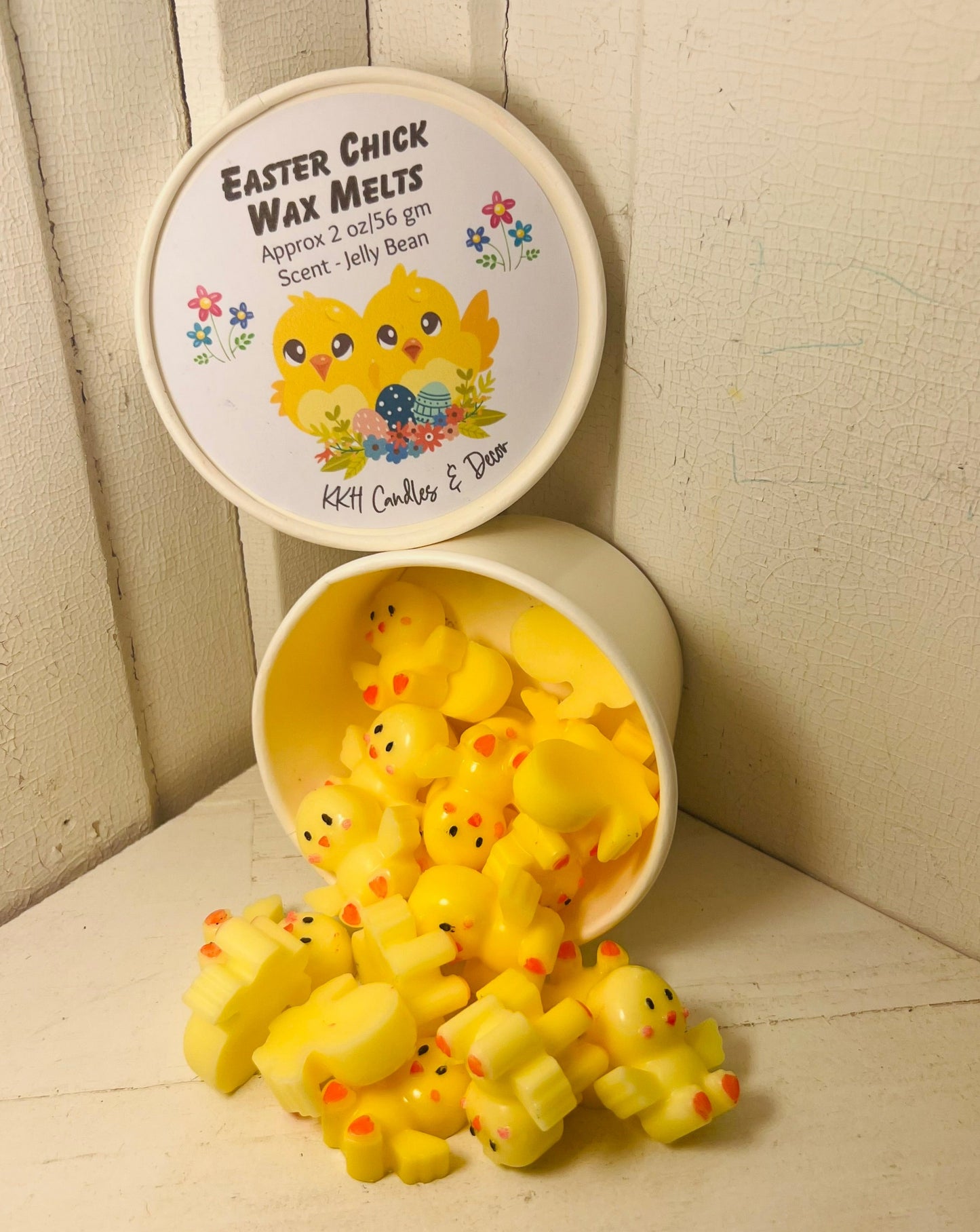 Easter Chicks - Wax Embed