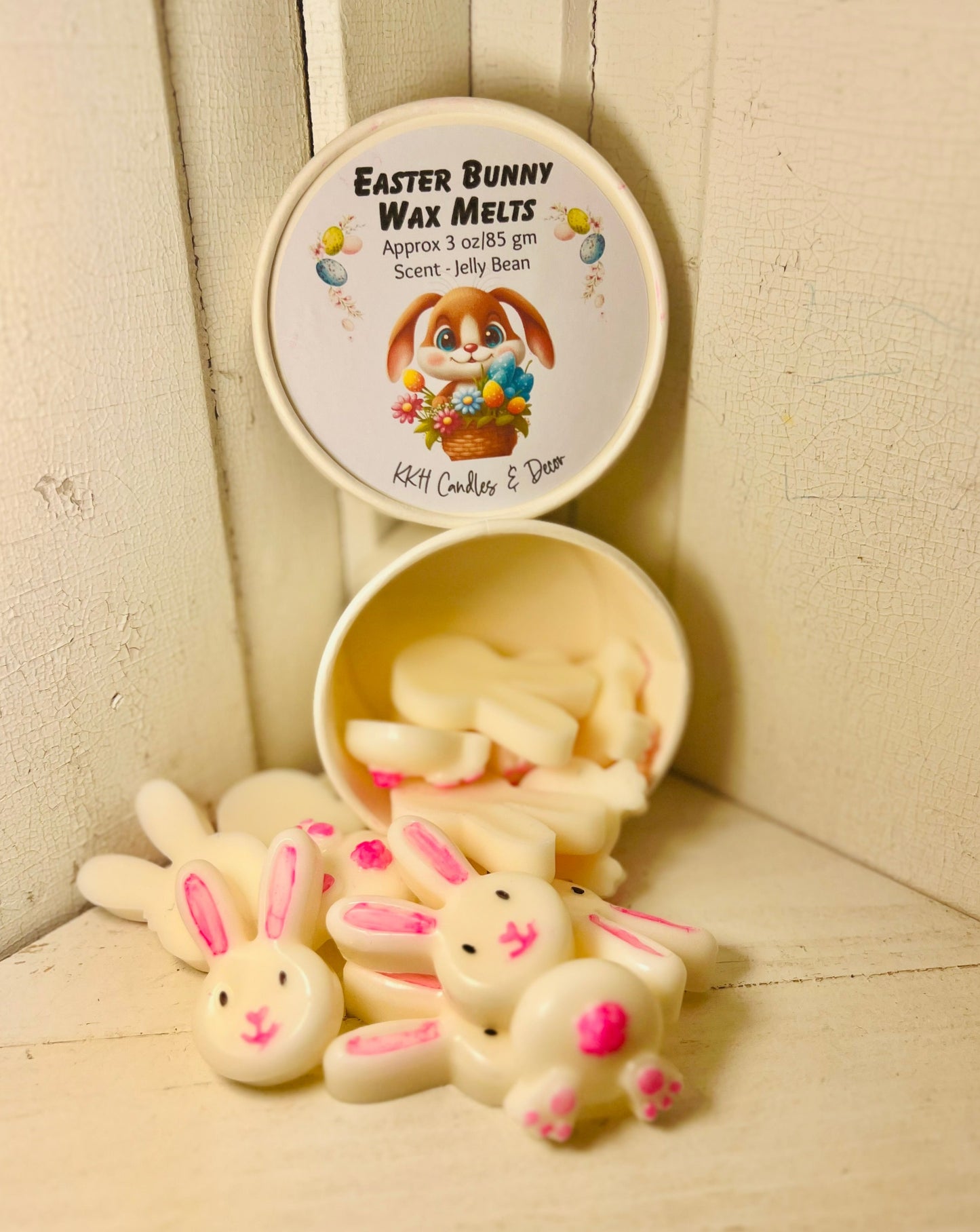 Bunny Faces And Butts - Wax Melt Embeds