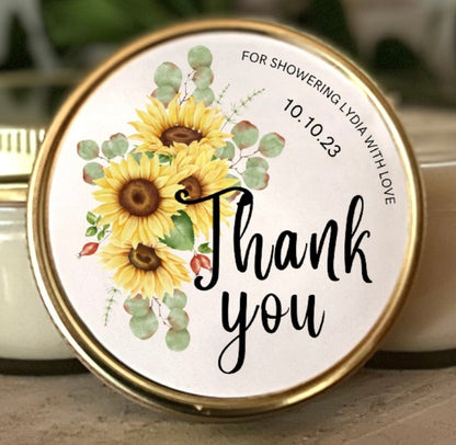 Sunflower Themed - Set of 12