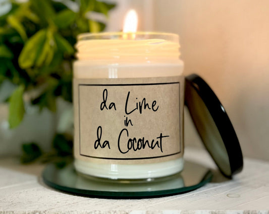 da Lime in da Coconut - Custom Scented Candles