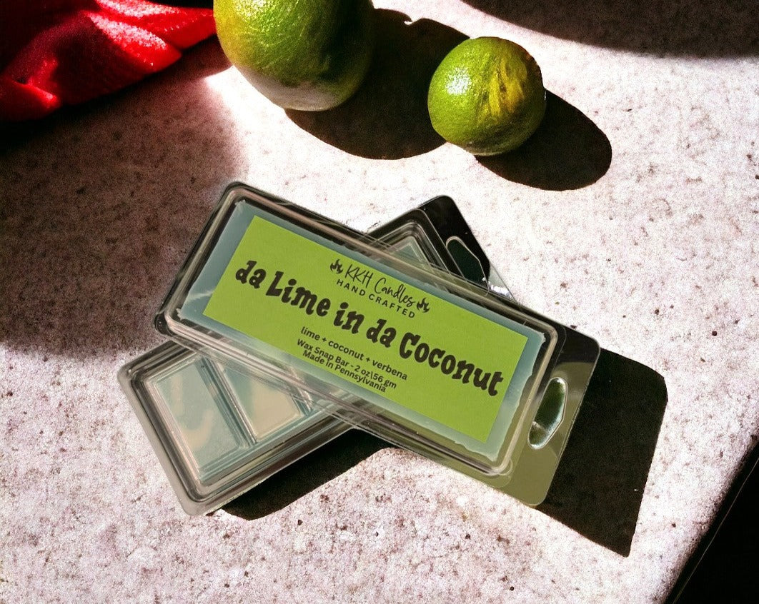 da Lime in da Coconut - Wax Snap Bar